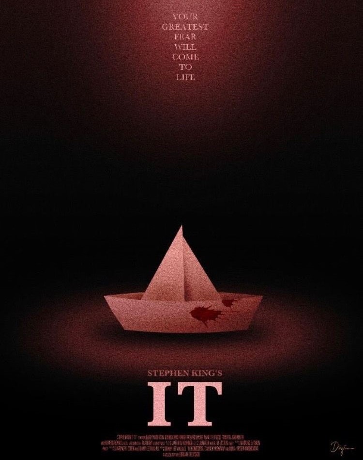 novel cover of Stephen King's it